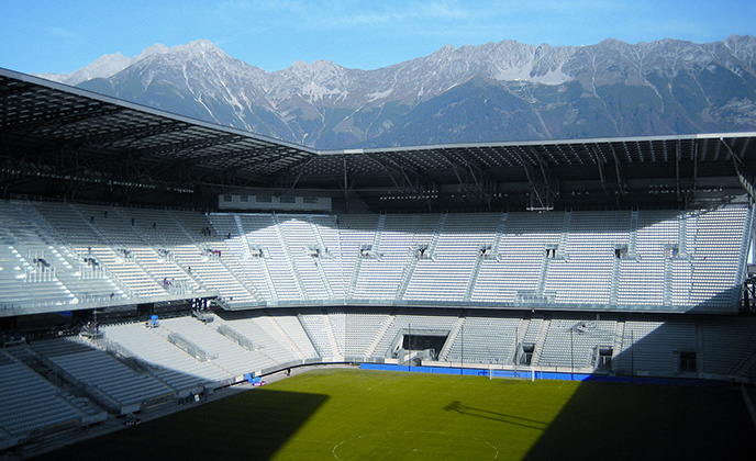 Sicherheitseinrichtungen im Stadion